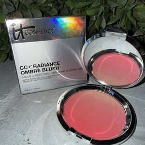 IT COSMETICS‎ • CC+ RADIANCE • OMBRE BLUSH • CORAL FLUSH • .38 oz • New With Box